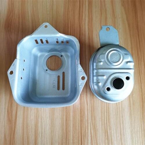 Muffler & Cover for Honda GX100 GCV135 GCV160 GC135 GC160 engine motor rammer tamper exhaust silencer cover complete replacement