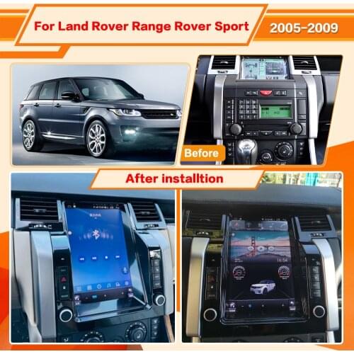128GB Android 11 For Land Rover Range Rover Sport 2005-2009 Multimedia Car Radio Tape Recorder Stereo Player GPS Navi Head Unit