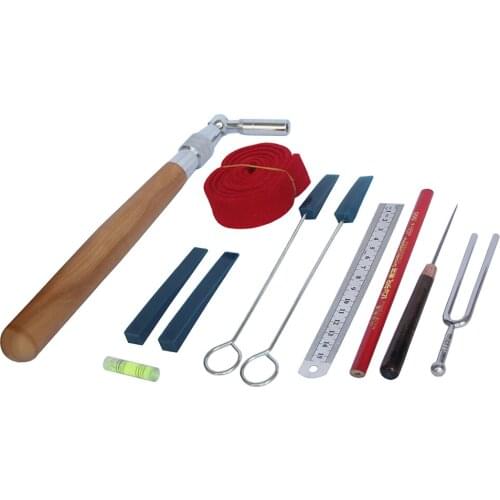 MoonEmbassy Piano Tuning Kit Maintenance Tool Accessories with Case for Piano Keyboard Musical Instruments
