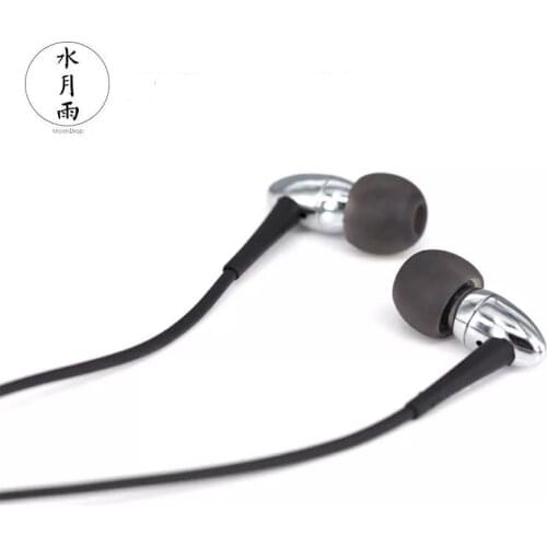 MOONDROP SPACESHIP HiFi Audio In-Ear Earphone Wired Chrome-Plated Brass Multi-Stiffness Diaphragm Dynamic Earplug