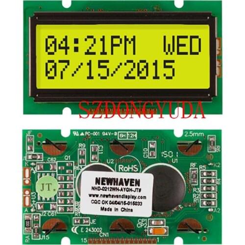 Original New A+ NHD-0212WH-AYGH-JT# LCD Screen DISPLAY PANEL