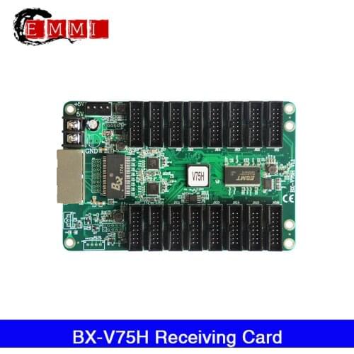 Onbon BX-V75H RGB Full Color Receiving Card With 16 HUB75 Ports LED Display Full Color Synchronous Control Card