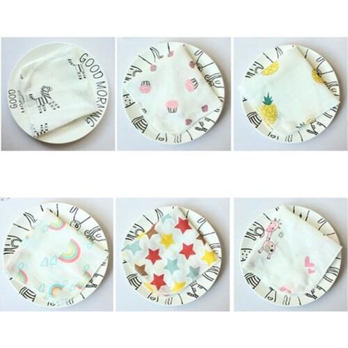 30x30cm 10Pcs/Pack Baby Muslin Face Washcloth Newborn Wipes Bibs Saliva Towel C90B