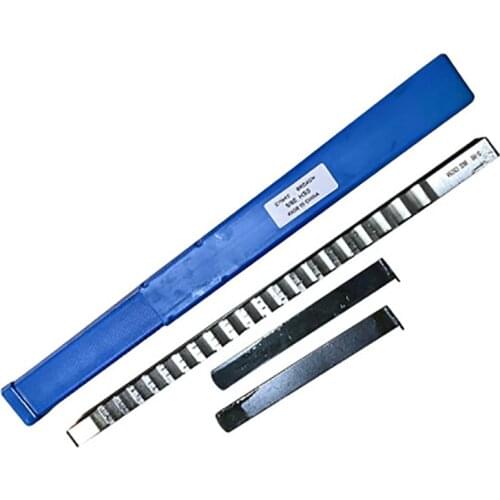 HSS E Push-Type Keyway Broaches 5/8 Inch Size Cutting Tool for CNC Metalworking ATT