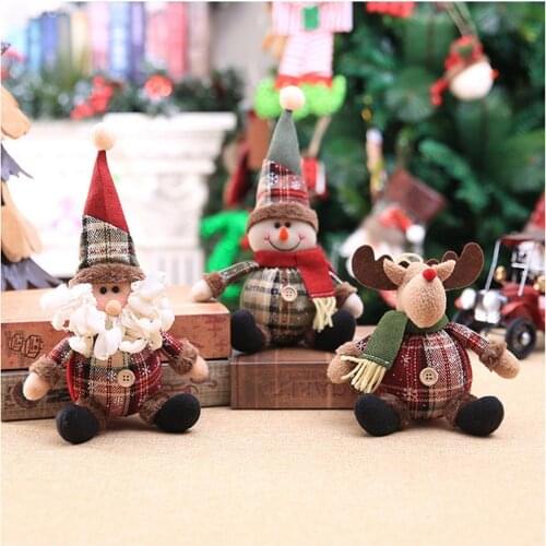PATIMATE Christmas Faceless Doll Xmas Navidad Noel Merry Christmas Ornament 2020 Christmas Decorations For Home New Year 2021
