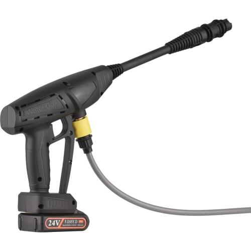 Garden Cordless Pressure Washer for Washing Cars Floors Siding Fences with 24 V Battery Accessories Charger 5m Water Inlet Pipe