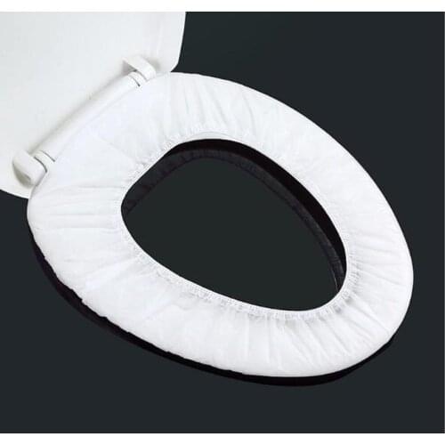 30Pcs Biodegradable Healthy Bacteria-proof cover Disposable Toilet Seat Cover Toilet Paper Pad Travel Toilet Sticker Bathroom