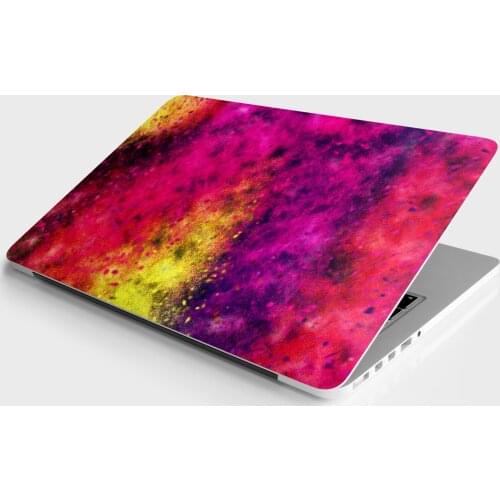 Sticker Master Colorful Dust 6 Laptop Vinyl Sticker Skin Cover For 10 12 13 14 15.4 15.6 16 17 19 " Inc Notebook decal for Macbook,asus,Acer,Hp,Lenovo,Huawei,Dell,Msi,Apple,Toshiba,Compaq