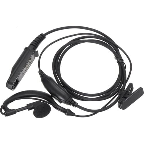 Mayitr 1pc High Quality Waterproof Walkie Talkie Earphone Portable Noise Cancelling Earphones For B-F-UV9R/UV9R Plus