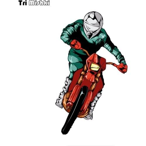 WCS994 Motocross car sticker PVC colorful Decals Waterproof Motorcycle sticker on Car Body Rear Window