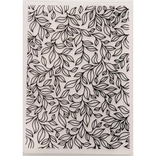 YINISE Plastic Embossing Folder For Scrapbook Stencils LEAVES DIY PAPER Album Cards Making CRAFT SUPPLIES Scrapbooking MOLDS