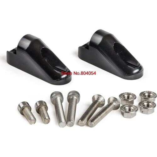 Motorcycle Parts Mirror Adapter for Triumph Daytona 675 09-12 675R 11 12 For Yamaha YZFR1 YZF-R1 09-16 For BMW S1000RR 09-16