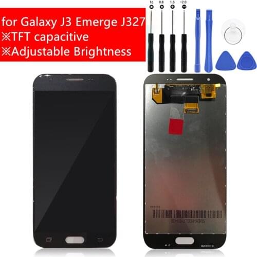 For Samsung Galaxy J3 Emerge J327 2017 lcd display Touch Screen Digitizer Assembly LCD Display for Galaxy J3 Emerge J327 Parts