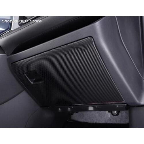 Car Co-pilot Anti-Kick Pad Storage Box Anti-kick Protection Decorative Pad Mat Car Stickers For Toyota RAV4 RAV-4 2019 2020 2021