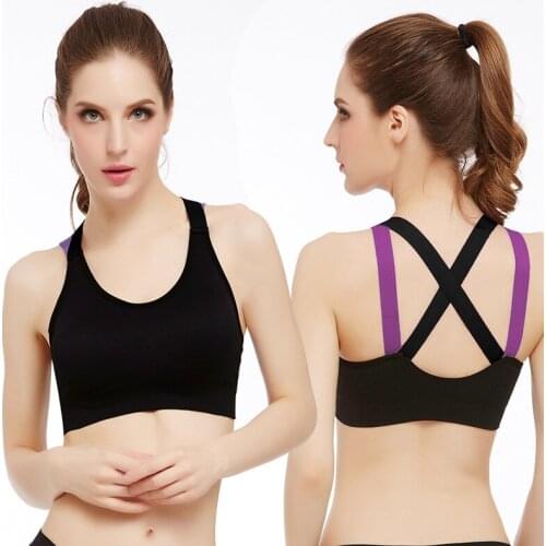 S-L Sexy lingerie fitness underwear push up bra tight beautiful bra sports bra Four Colors