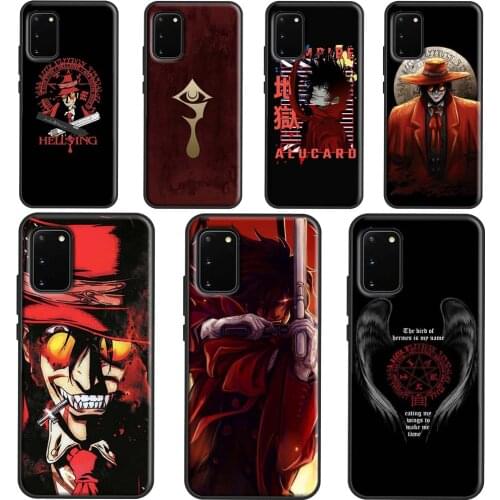 Hellsing Alucard Case For Samsung Galaxy S21 S20 Plus Note 20 Ultra 10 9 S8 S9 S10 Plus S20 FE Back Cover