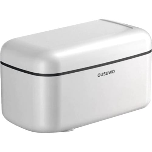 OUSUWO Toilet Paper Holder Wall-Mounted Bathroom Tissue Box Waterproof Punch-Free Paper Storage Box Kitchen