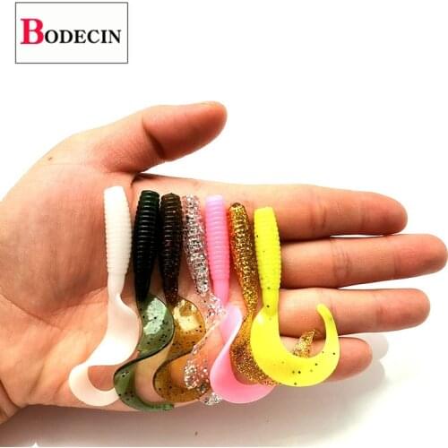 Grub/Worm/Carp/Soft Lure Shad Rubber Shrimp Odor Salt Swimbait Silicone/Fake/Artificial Bait For Fishing Lures Wobbler Winter