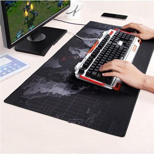 Gaming Mouse Pad Old World Map mouse pad Mouse Pad Gamer Big Mouse Mat Computer Mousepad Rubber Mause Pad Game Keyboard Desk Mat