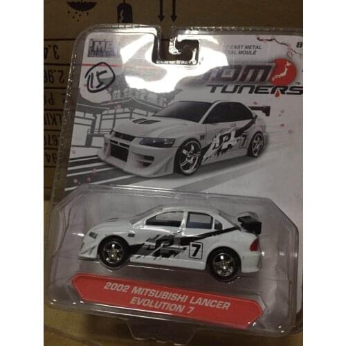 Ja da 1:64 2002 Mitsu bishi Lancer EVO7 JDM alloy toy car toys for children diecast model car Birthday gift