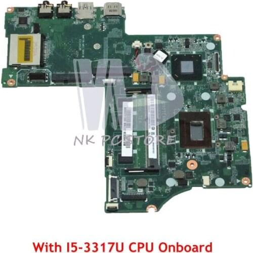 NOKOTION A000231380 Main Board For Toshiba Satellite U845W U840W Laptop Motherboard I5-3317U CPU Onboard DDR3