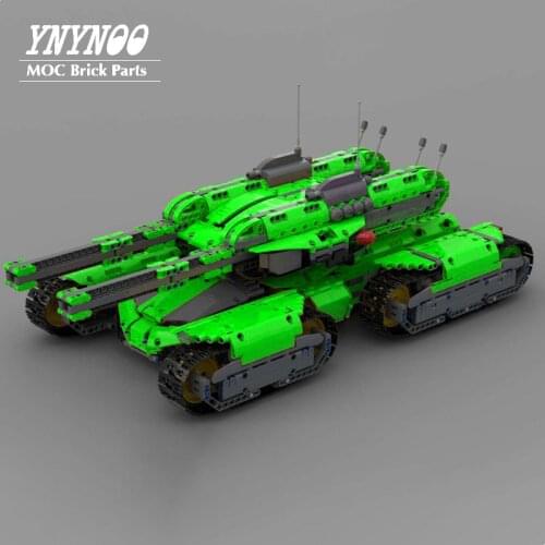 NEW Technical Remote Control Military Tanks Mammoth Tank / Panzer MKII with 2 Guns MOC Building Blocks Assembly Toy Gifts