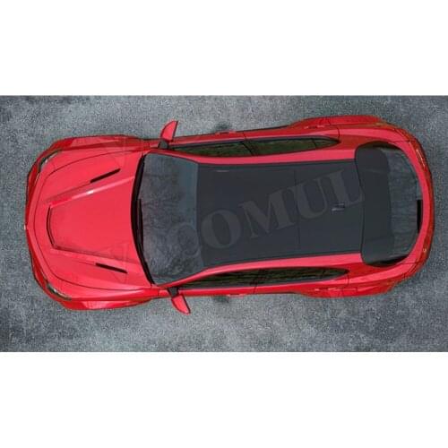 Carbon Fiber Front Engine Hood Air Vent Cover For Alfa Romeo Stelvio 2017 2018 2019 FRP Bonnet Cap Car Styling