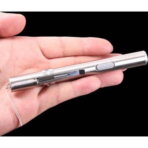 Portable Flashlight USB Rechargeable LED Flashlights Outdoor Waterproof Mini Torch Keychain Lamp High Quality Torches Light