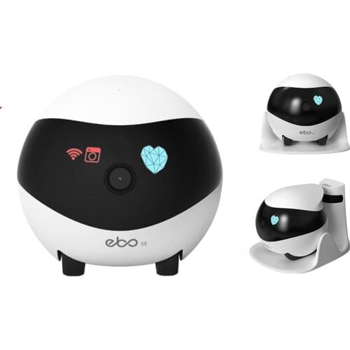 2021 Smart App Control Ebo ES Pet Companion Robot Camera Electron Interactive Robotic Toys for Cat Children The aged