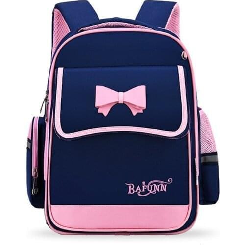 Schoolbag for Primary School Girls Childrens Grade 1 and 6 Childrens Super Light Weight Backpack for 6-12 Years Old Children