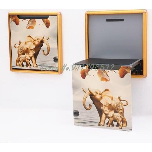 Ultra-thin concealed wall hanging folding shoe changing stool entrance corridor sticking to the wall shoe changing chair entranc