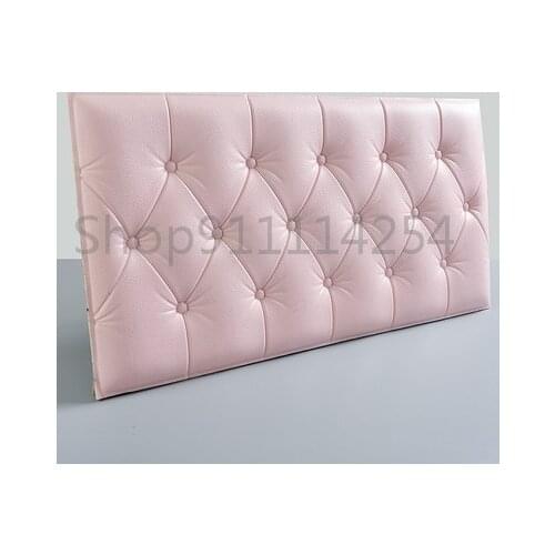 3d Three-dimensional Soft Pack Wall Sticker Self-adhesive Bedside Anti-collision Wall Surrounding Cushion Bedroom Decoration