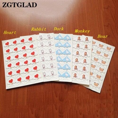 ZGTGLAD 24 pcs/lot DIY Cartoon Cute Animals Corner Cute Paper Stickers for Photo Albums Frame Decoration Scrapbooking Wholesale