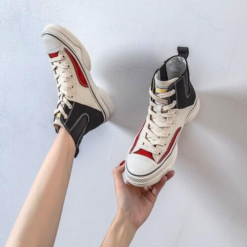 Summer Classic Womens Vulcanize Casual Shoes New mid-top white shoes Fashion Lace Up shoes new mid-top white shoes Fashion shoes