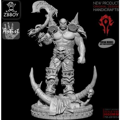 1/32 ZBBOY Resin Figure Kits ZBBOY Resin Soldier self-assembled TD-201914