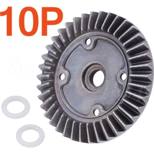 10pcs Diff Crown Gear 38T and Sealing For 1:10 Himoto E10 E10XT E10XTL E10MT E10MTL E10XB E10XBL Truck Truggy Buggy Parts 31008