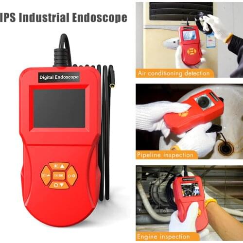 2.4 Inch IPS HD Screen Digital Detection Endoscope Industrial Household Handheld Endoscopes with LEDs