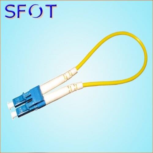 50pcs/lot, LC/UPC Fiber Optic Circuitors LC Circuitors LC Fiber Optic Connectors Loopback, single mode, cable type