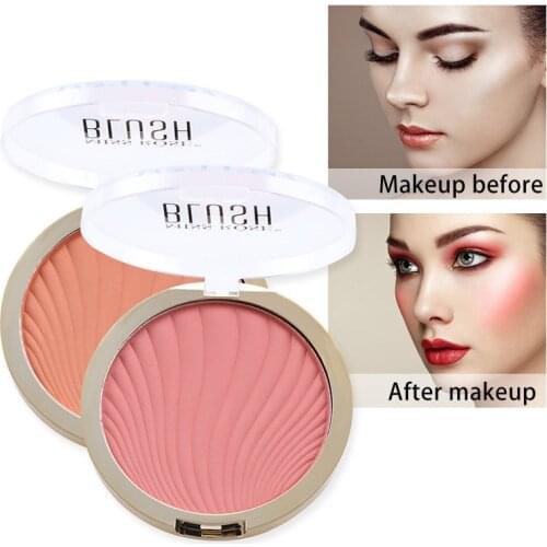6 Colors Blusher Blush Powder Fine Smooth Natural Light And Breathable Cosmestics Professional Palette Contour Shadow TSLM1