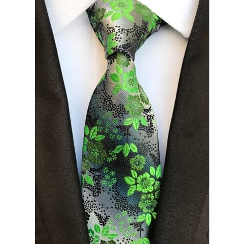 8cm Fashion Men Floral Ties Unique Wedding Party Flowers Necktie