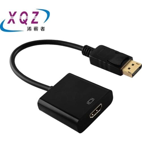 DP to HDMI adapter Displayport to HDMI cable 1080P male to female for laptop connect monitor HDMI cable