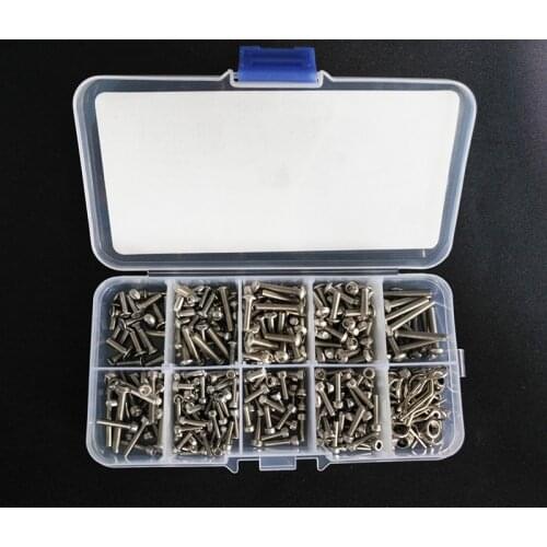 TRX4 Accessories F45 RC Car Screw Stainless Steel Screws Box Repair Tool Kit for