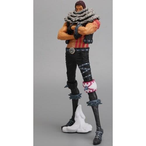 Anime Figure King of Artist Charlotte Katakuri Action Figure PVC Collectible Model Toy Gift Toy Luffy Fighter 25cm