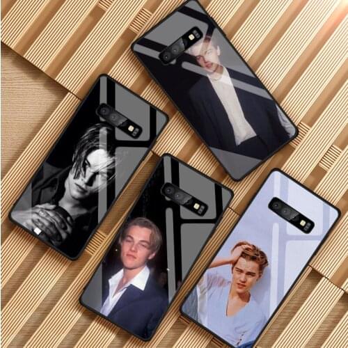 Leonardo DiCaprio Tempered Glass Phone Case For Samsung Galaxy S8 S9 S10 S20 PLUS J6 J8 2018 NOTE 8 9 10 Cover Shell