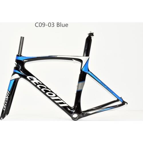 JERF09 MODEL carbon frame C09-3 blue carbon bike factory bike frame T1000 ud /1K