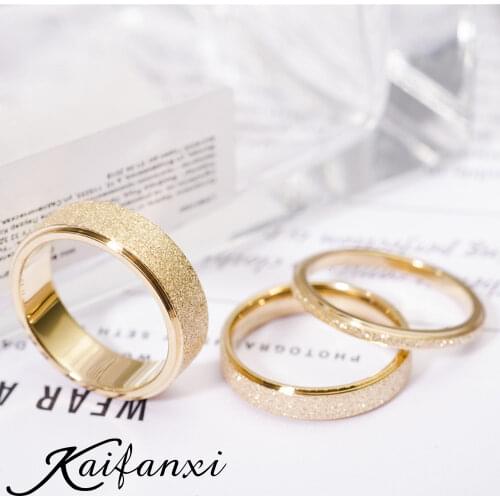 Kaifanxi Women's Gold Rings