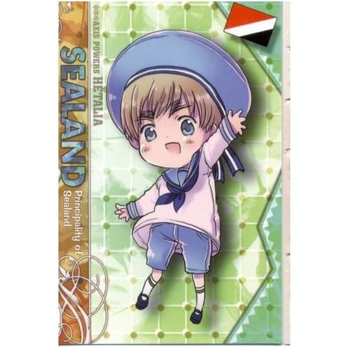 Axis Powers Hetalia Sealand Cosplay Costume Free Shipping for Halloween and Christmas
