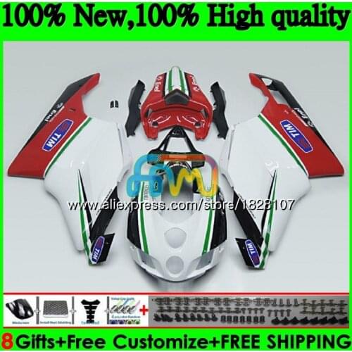 OEM Body For DUCATI 749R 999R 749S 999S 749 999 05 06 Bodywork 79BS.48 Green red 749-999 CC 749 999 S R 2005 2006 Fairing kit