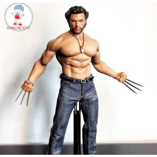 1/6 Scale Wolverine Logan Head DIY Action figure Hugh Jackman Head Sculpt M34 Body For 12 Inches Male Figures