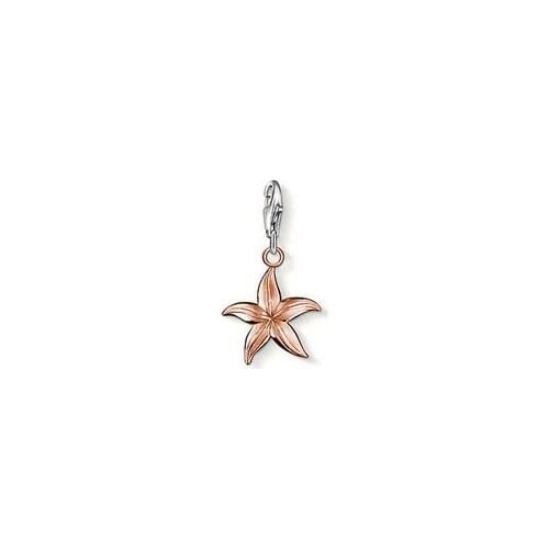 Trendy Style Fashion Rose Gold Color Mini Starfish Diy Pendant Charm (1.7x1.7cm) Fit Bracelet Jewelry For Women SCH0109